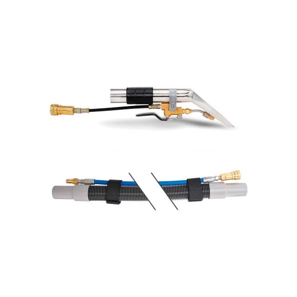 Edic 1039-9502FB Detailing and Upholstery Cleaning Tool W/ Stainless Steel Head & 8 Hose Assembly 839ACK - main